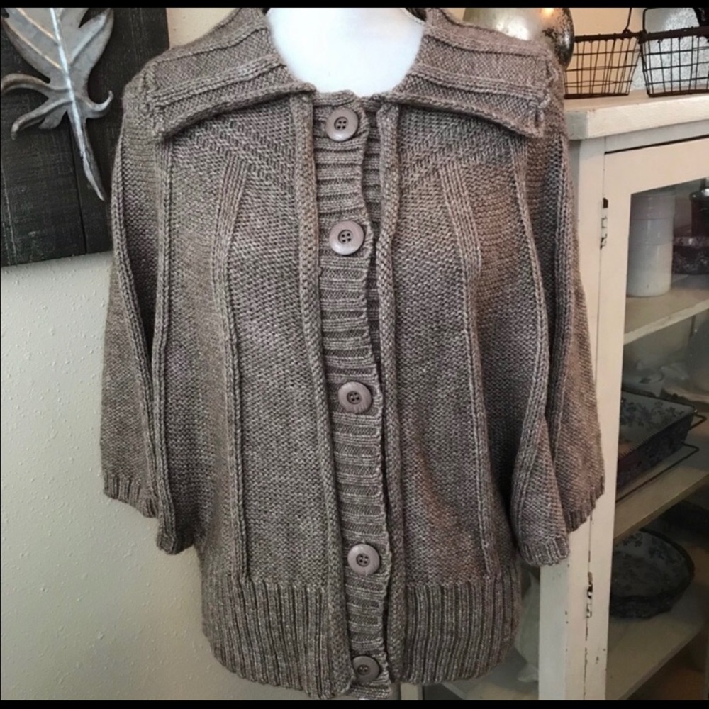 Anthropologie Kenji Chunky Sweater EUC